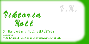 viktoria moll business card